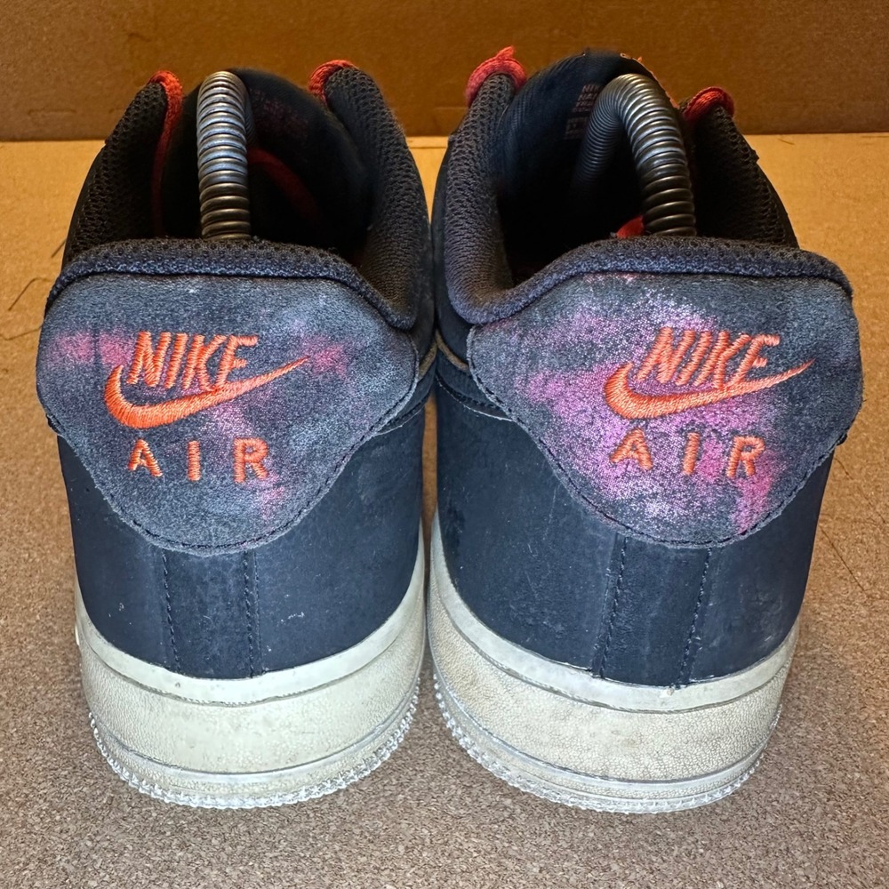 Nike Air Force 1 Low Mens 8.5 White Black Grey Red CZ0337-101 AF1 Sneakers - Picture 4 of 9
